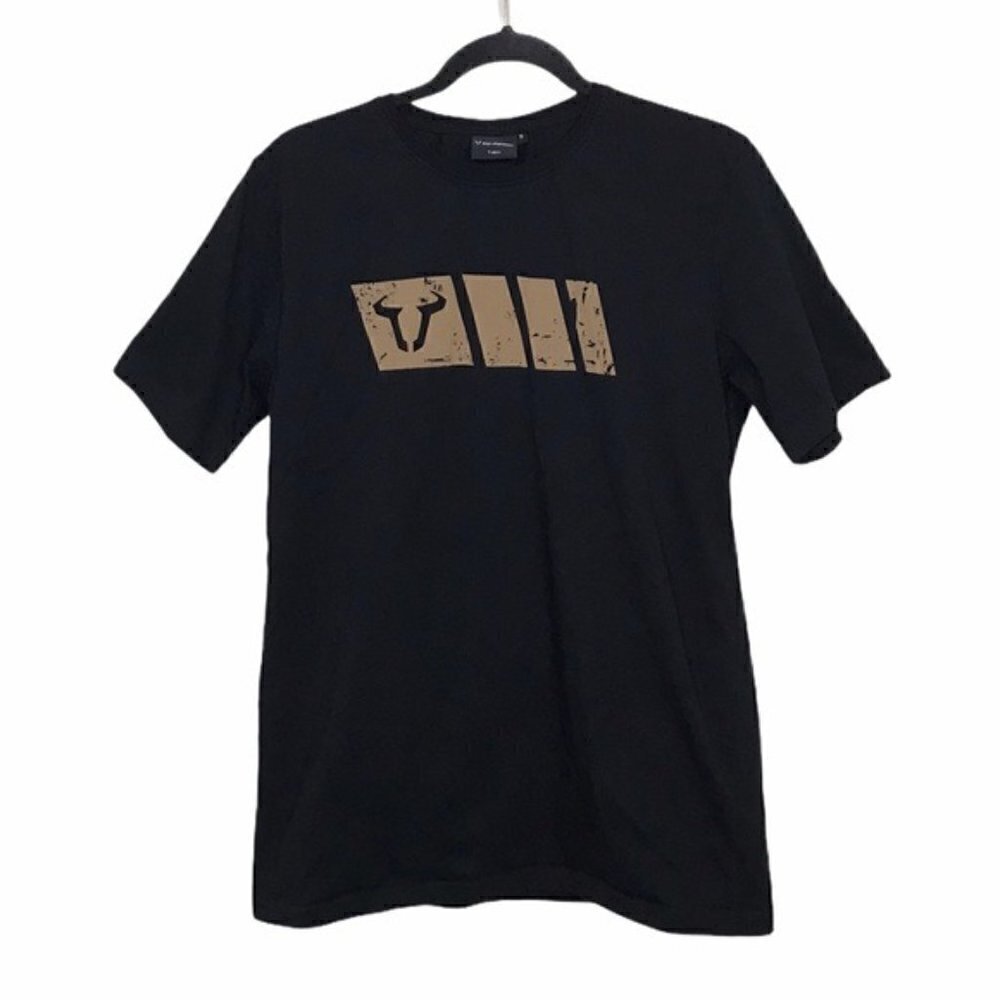 SW Motech Black Short Sleeve Graphic Tee T-Shirt